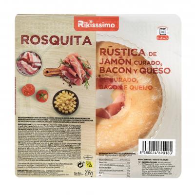 Rosquita Rikissimo Jamon Y Queso 205g