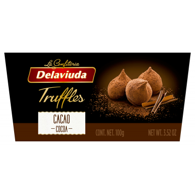 Trufas Delaviuda Al Cacao 80g