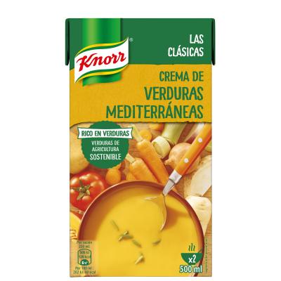 Crema Knorr Verdura Mediterranea 500ml