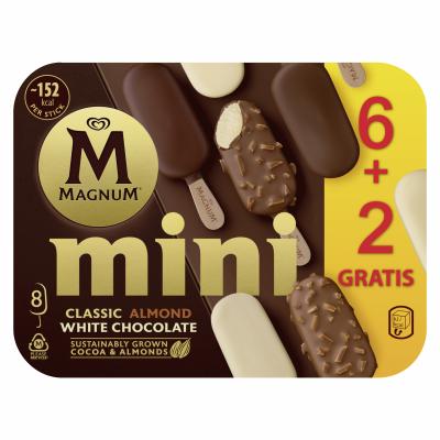Helado Magnum Mini 6+2u