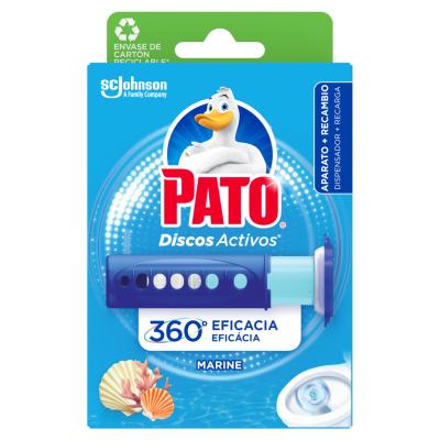 Limpiador Pato Disco Marino Aparato+Recambio