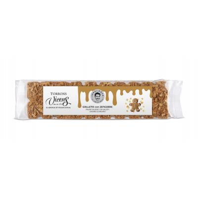 Turron Vicens Galleta Jengibre 300g