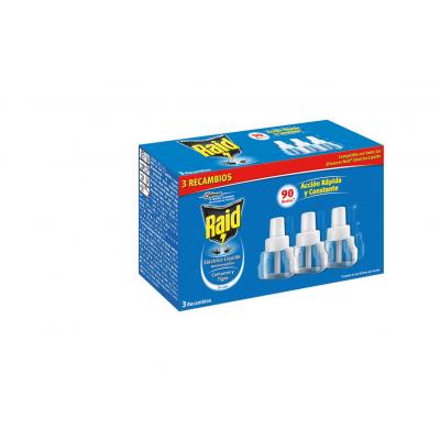 Insecticida Raid Eléctrico Recambio Liquido 135 Noches