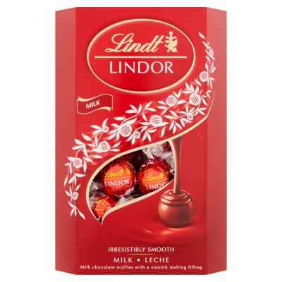Bombon Lindor Leche Cornet 337g