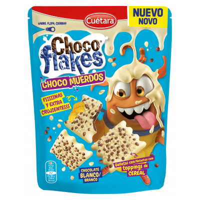 Galleta Cuetara Chocoflakes Blanco 87g