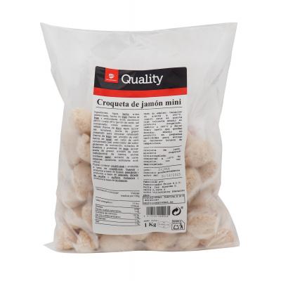 Croqueta Quality Jamon Mini 1k