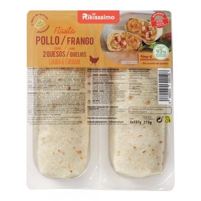 Flauta Rikissimo Pollo Y Queso 275g