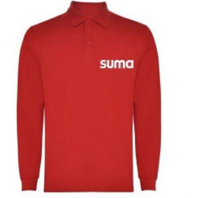 Polo Suma Manga Larga Rojo T-M