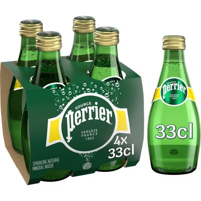 Agua Perrier Con Gas 33cl Pack-4