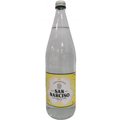 Agua San Narciso Con Gas 1 L