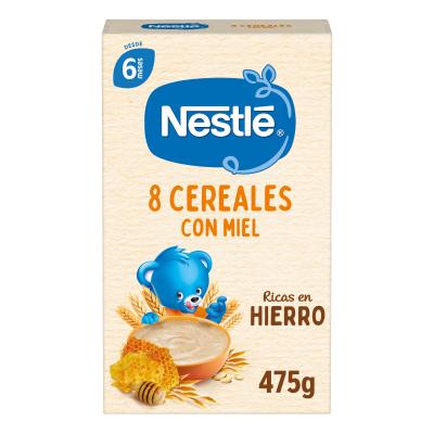 Papilla Nestle 8 Cereales Con Miel 475g
