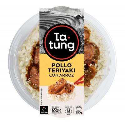 Pollo Ta Tung Teriyaki+Arroz Japones 250g