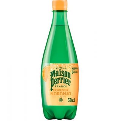 Agua Perrier Naranja Con Gas Pet 50cl