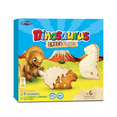 Galleta Artiach Dinosaurus Chocolate Blanco 264g