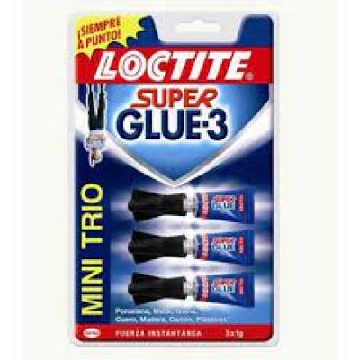 Pegamento Loctite Super Glue-3 1g-3u
