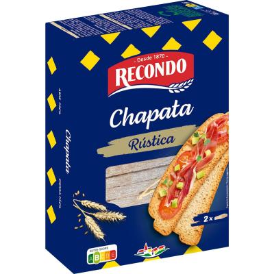 Pan Recondo Tostado Chapata 180g