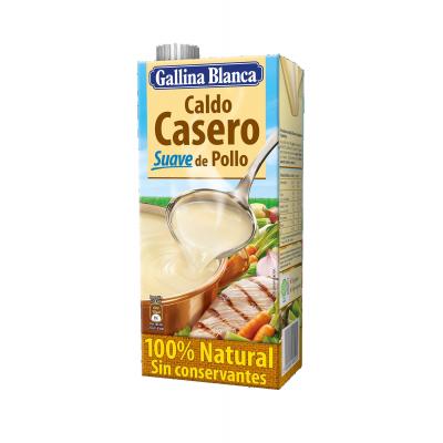 Caldo Gallina Blanca Suave Pollo Natural 1l