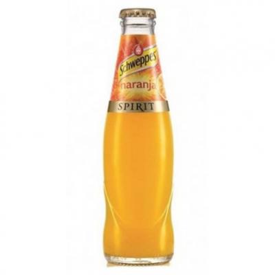 Refresco Schweppes Naranja Zero Botella 20cl