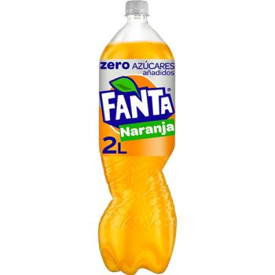 Fanta Naranja Zero Pet 2l