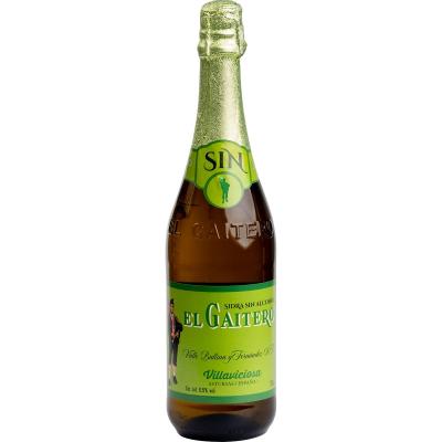 Sidra El Gaitero Sin Alcohol 75cl 0º