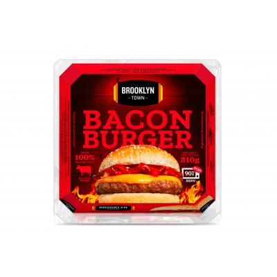 Burger Brooklyn Town Bacon 210g