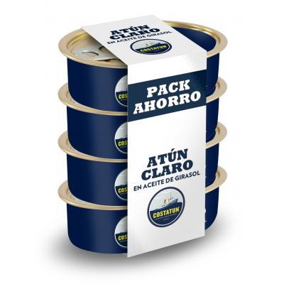Atun Costatun Aceite Girasol Ol-120 72g Pack-4