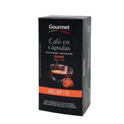 Cafe Gourmet Suave Capsulas Aluminio 20u