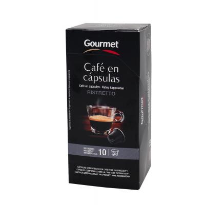 Cafe Gourmet Ristretto Aluminio 20 Capsulas