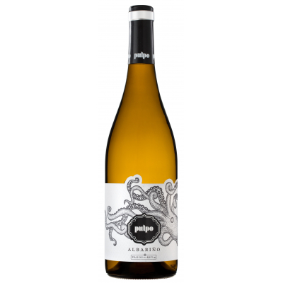 Vino Pulpo Albariño D.O Rias Baixas Blanco 75cl 13º