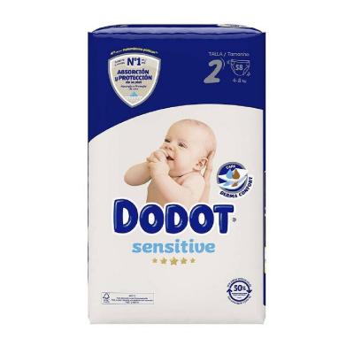 Pañal Dodot Sensitive Talla-2 58u