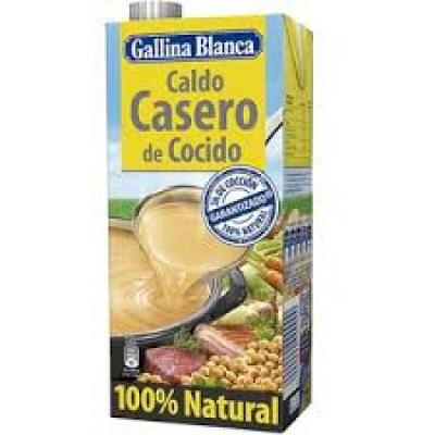 Caldo Gallina Blanca Casero Cocido 1l