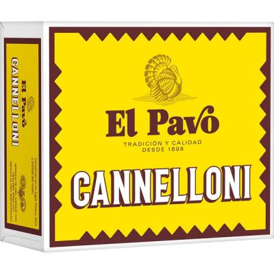 Pasta El Pavo Canelon 125g 20u