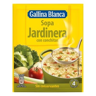 Sopa Gallina Blanca Jardinera 71g