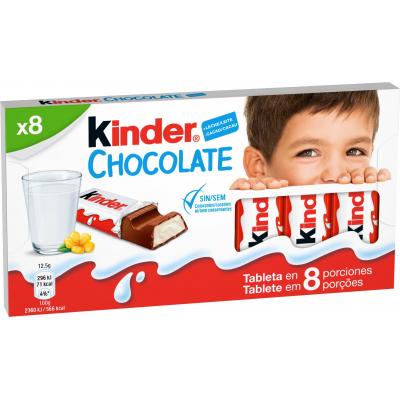 Snack Kinder Chocolate 100g Pack-8