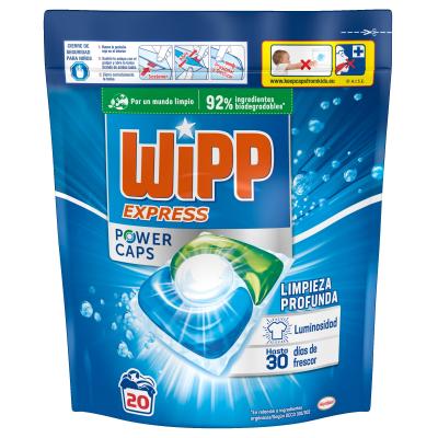Detergente Wipp Express Powercaps 20d