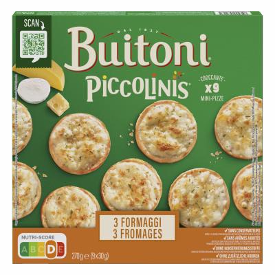 Piccolini Buitoni 3 Formatggi 270g