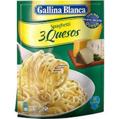 Spaghetti Gallina Blanca 3 Quesos 175g