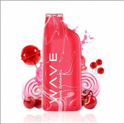 Vaper Desechable Sin Nicotina Wave 800 Kojak Caramelo 20mg