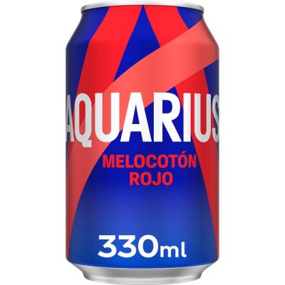 Aquarius Melocoton Rojo Lata 33cl