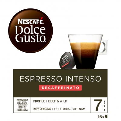 Cafe Dolce Gusto Espresso Descafeinado Intenso 16u
