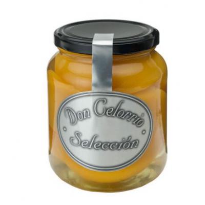 Melocoton Don Celorrio Mitades Extra En Almibar Ligero Tarro 400g