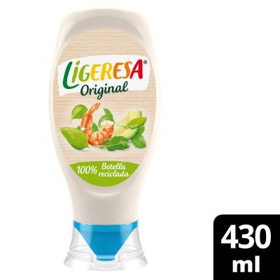 Salsa Fina Ligeresa Bocabajo 430ml