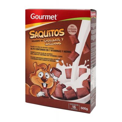 Cereal Gourmet Relleno Chocolate 500g