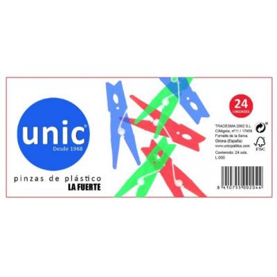 Pinza Plastico Extra Superfuerte 24u