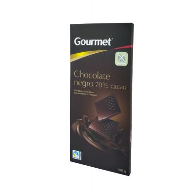 Chocolate Gourmet Negro 70% Cacao 100g