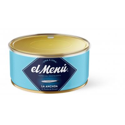 Anchoa El Menu Aceite Girasol 550g