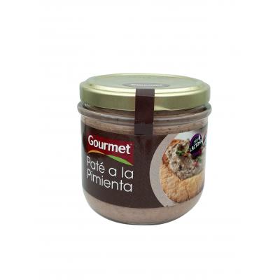 Pate Gourmet Pimienta Tarro Vidrio 160g