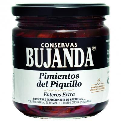 Pimiento Bujanda Piquillo Entera Extra 260g