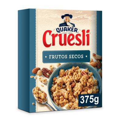 Cruesli Quaker Frutos Secos 375g