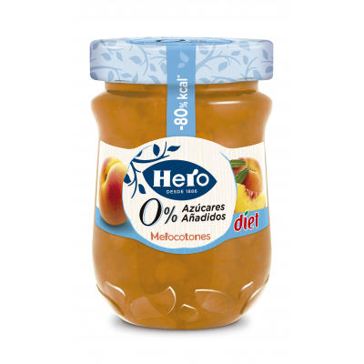Confitura Hero Diet Melocoton 280g